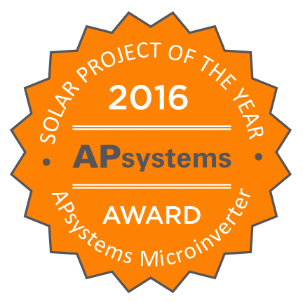 Lighthouse Bombard Earn Prestigious Apsystems Project Of The Year Awards Apsystems Usa Leading The Industry In Solar Microinverter Technology