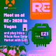 Meet APsystems at RE+ 2026 Vegas - Booth N2944 - APsystems USA | The global leader in multi-platform MLPE technology APsystems RE plus 2026 Vegas Booth N2944 with EZ1 plug-in microinverter